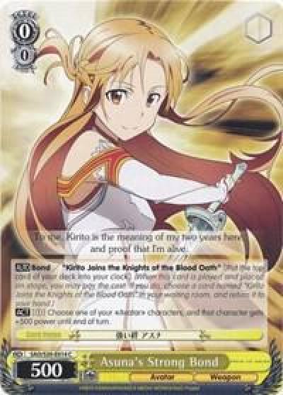 Asunas Strong Bond SAO/S20-E014 C Sword Art Online Card