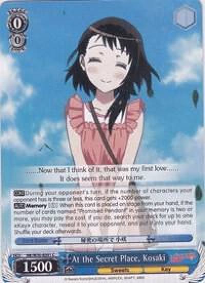 At the Secret Place Kosaki NK/W30-E091 C NISEKOI -False Love- Card