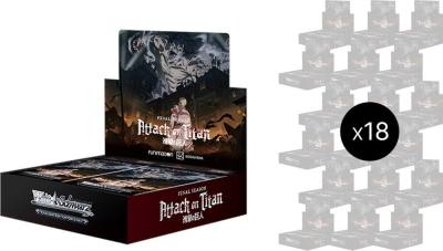 Attack On Titan Final Season Booster Box Case Attack On Titan: Final Season Card