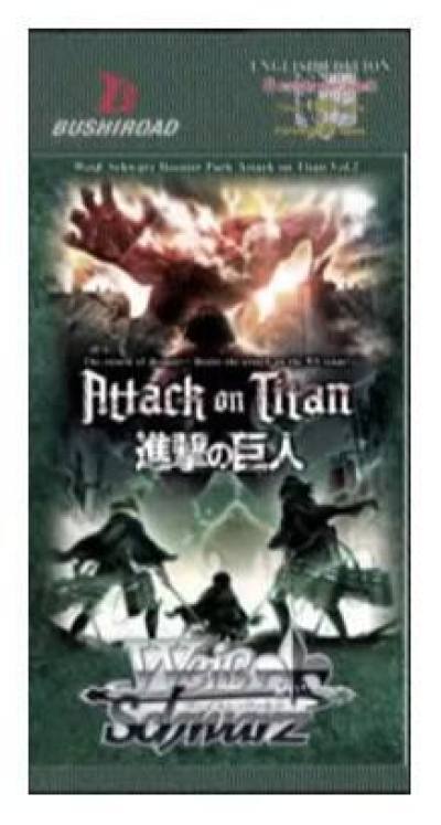Attack on Titan Vol 2 Booster Pack  Attack on Titan Vol. 2 Card