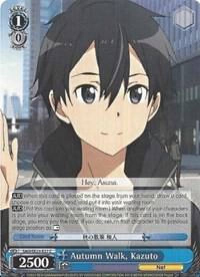 Autumn Walk Kazuto SAO/SE23-E27 C Sword Art Online II Card