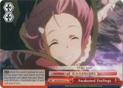 Awakened Feelings SAO/S20-E075 CC Sword Art Online Card