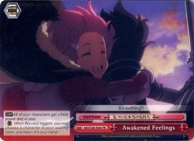 Awakened Feelings SAO S26 E083 PR SAO/S26-E083 PR Sword Art Online Vol.2 Card