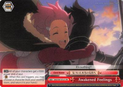 Awakened Feelings SAO S47 E121 PR SAO/S47-E121 PR Sword Art Online Re: Edit Card