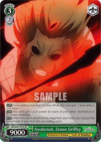 Awakened Zenon Griffey SR EIS/SX07-013S The Eminence in Shadow Card