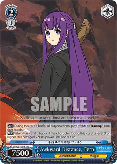 Awkward Distance Fern SFN/S108-E103 C Frieren: Beyond Journey’s End Card