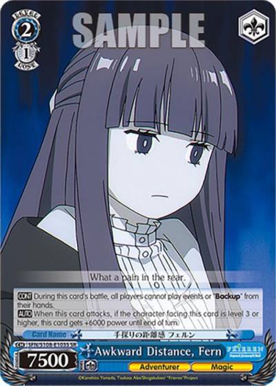 Awkward Distance Fern SR SFN/S108-E103S SR Frieren: Beyond Journey’s End Card