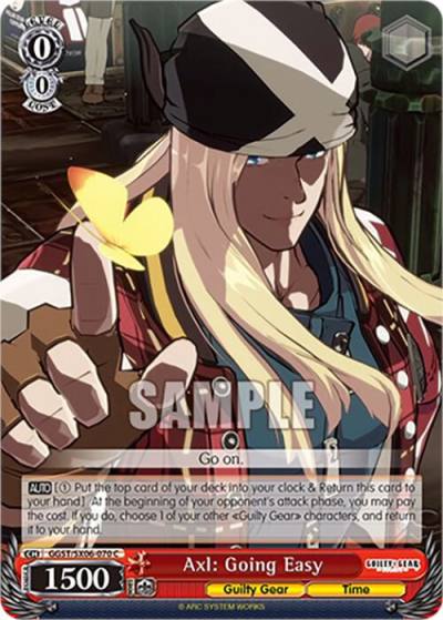 Axl Going Easy GGST/SX06-070 C Guilty Gear -Strive- Card