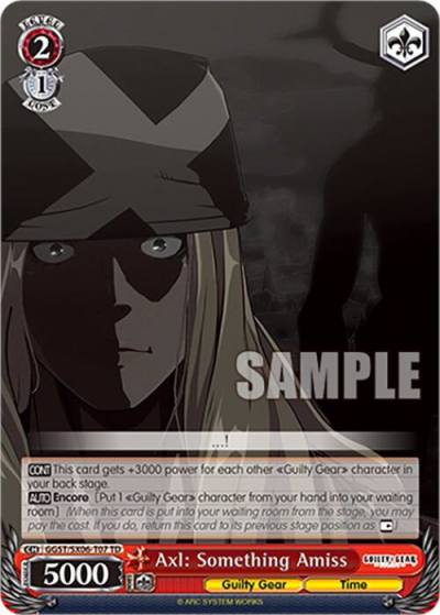 Axl Something Amiss GGST/SX06-T07 TD Guilty Gear -Strive- Card