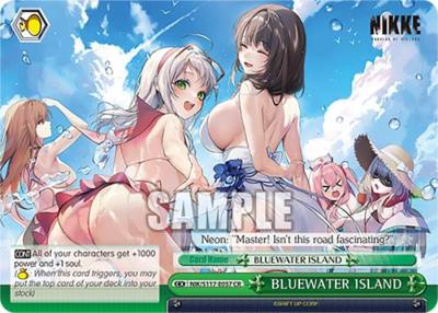 BLUEWATER ISLAND NIK/S117-E057 CR GODDESS OF VICTORY: NIKKE Card