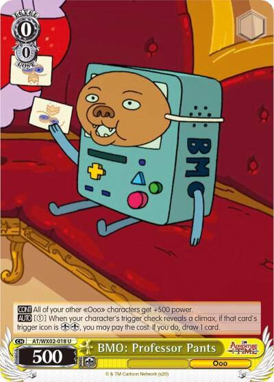 BMO Professor Pants AT/WX02-018 U Adventure Time Card