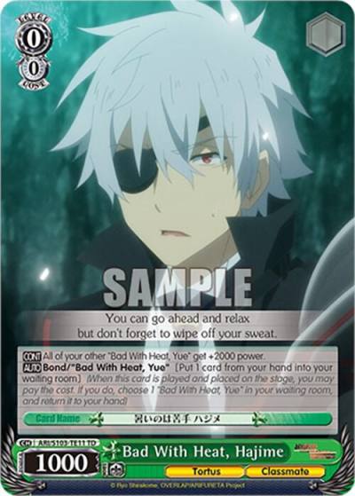 Bad With Heat Hajime ARI/S103-TE11 TD Arifureta: From Commonplace to World's Strongest Card