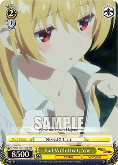 Bad With Heat Yue ARI/S103-TE06 TD Arifureta: From Commonplace to World's Strongest Card