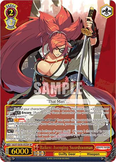 Baiken Avenging Swordswoman SP GGST/SX06-052SP SP Guilty Gear -Strive- Card