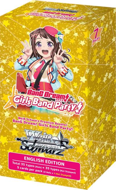 BanG Dream Girls Band Party Premium Booster Box BanG Dream! Girls Band Party! Premium Booster Card
