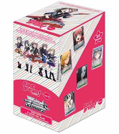 BanG Dream Vol2 Booster Box BanG Dream! Vol.2 Card