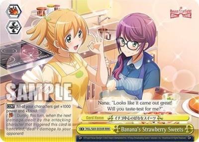 Bananas Strawberry Sweets RRR RSL/S69-E030R RRR Revue Starlight -Re LIVE- Card