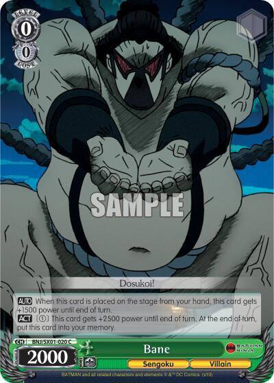 Bane BNJ/SX01-020 C Batman Ninja Card