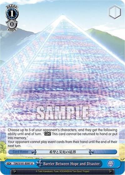 Barrier Between Hope and Disaster TSK/S101-E097 U That Time I Got Reincarnated as a Slime Vol.3 Card