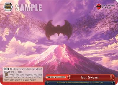 Bat Swarm RRR BNJ/SX01-060R RRR Batman Ninja Card