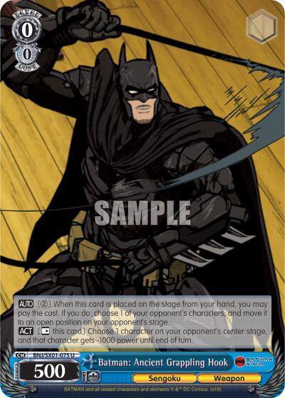 Batman Ancient Grappling Hook BNJ/SX01-075 U Batman Ninja Card