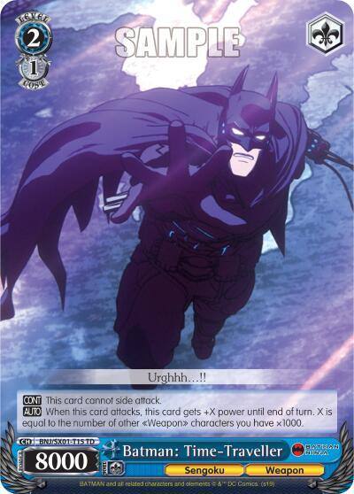 Batman Time Traveller BNJ/SX01-T15 TD Batman Ninja Card