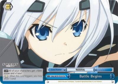 Battle Begins DAL/W79-TE19 TD Date A Live Card