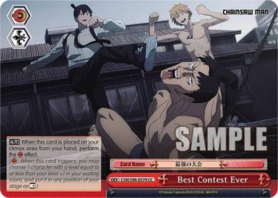 Best Contest Ever CSM/S96-E079 CC Chainsaw Man Card