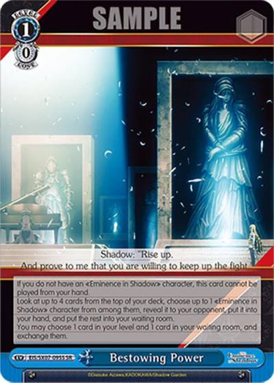 Bestowing Power SR EIS/SX07-095S The Eminence in Shadow Card