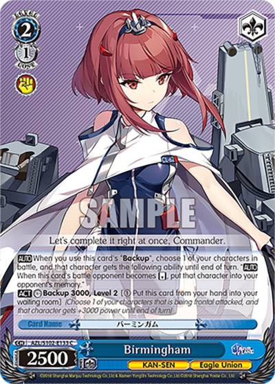 Birmingham AZL/S102-E133 C Azur Lane Card