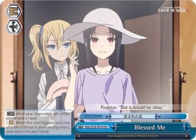 Blessed Me KGL/S79-TE19 TD Kaguya-sama: Love is War Card