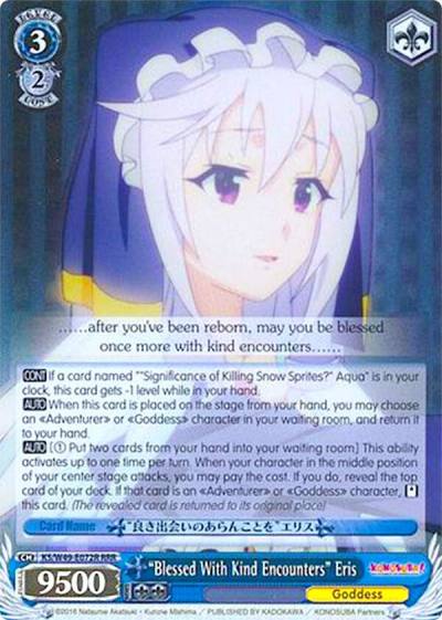 Blessed With Kind Encounters Eris RRR KS/W49-E072R RRR KonoSuba Card