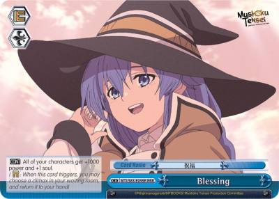 Blessing RRR MTI/S83-E099R RRR Mushoku Tensei: Jobless Reincarnation Card