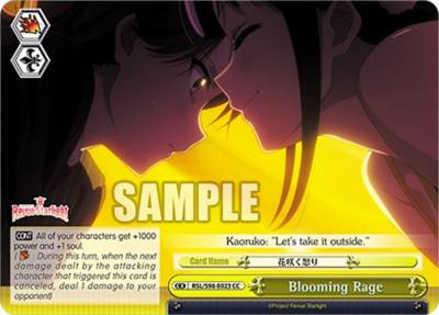 Blooming Rage RSL/S98-E023 CC Revue Starlight The Movie Card