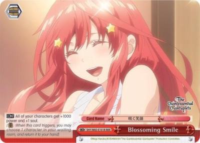 Blossoming Smile RRR 5HY/W83-E101R RRR The Quintessential Quintuplets Card