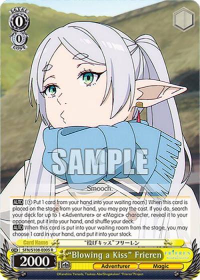 Blowing a Kiss Frieren SFN/S108-E005 R Frieren: Beyond Journey’s End Card