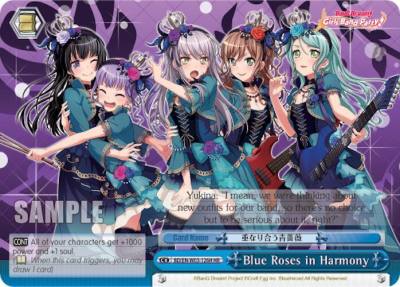 Blue Roses in Harmony HR BD/EN-W03-126H HR BanG Dream! Girls Band Party! MULTI LIVE Card