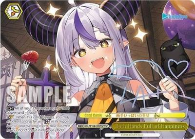 Both Hands Full of Happiness SSP HOL/W104-E039SSP SSP hololive production Vol.2 Card