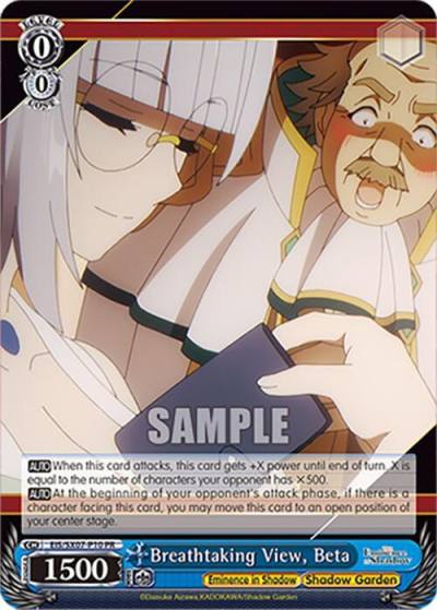 Breathtaking View Beta PR EIS/SX07-P10 The Eminence in Shadow Card