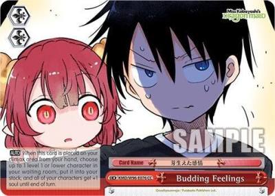 Budding Feelings KMD/W96-E076 CC Miss Kobayashi's Dragon Maid Card