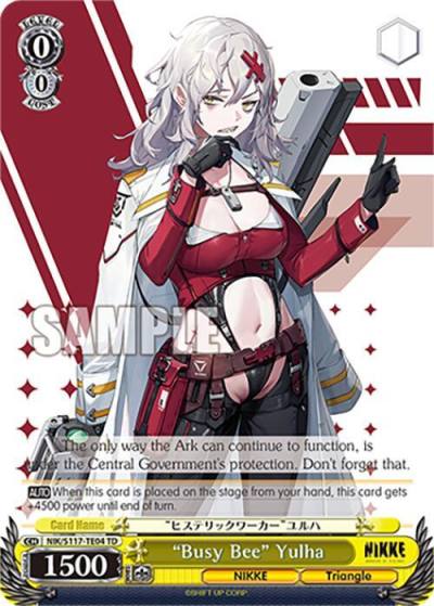 Busy Bee Yulha NIK/S117-TE04 TD GODDESS OF VICTORY: NIKKE Card