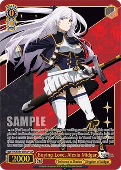 Buying Love Alexia Midgar SSP EIS/SX07-040SSP The Eminence in Shadow Card