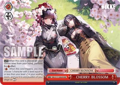 CHERRY BLOSSOM RRR NIK/S117-E082R RRR GODDESS OF VICTORY: NIKKE Card