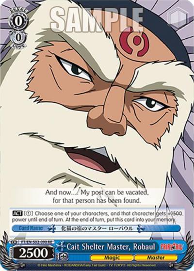 Cait Shelter Master Robaul FT/EN-S02-090 C RE Fairy Tail Chronicle Set Card