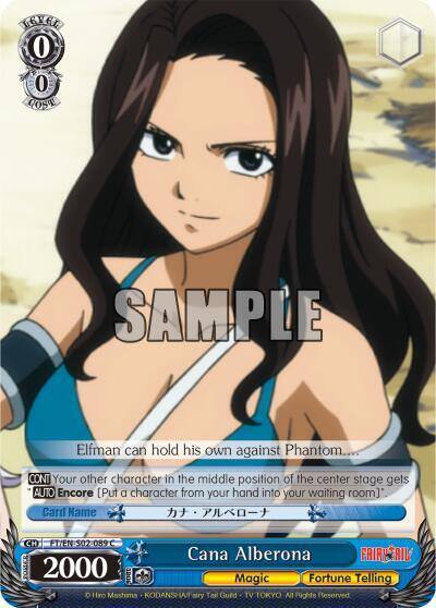 Cana Alberona FT/EN-S02-089 C Fairy Tail ver.E Card