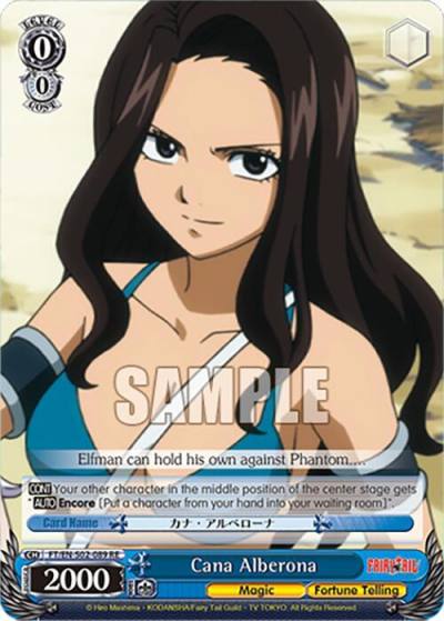 Cana Alberona FT/EN-S02-089 C RE Fairy Tail Chronicle Set Card