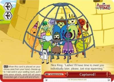 Captured AT/WX02-074 CC Adventure Time Card