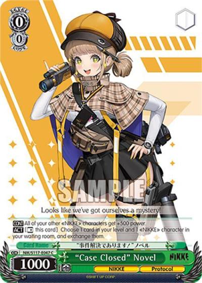 Case Closed Novel NIK/S117-E047 C GODDESS OF VICTORY: NIKKE Card