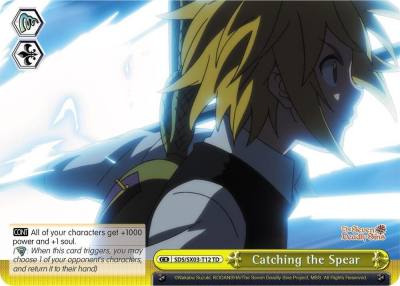 Catching the Spear SDS/SX03-T12 TD The Seven Deadly Sins Card