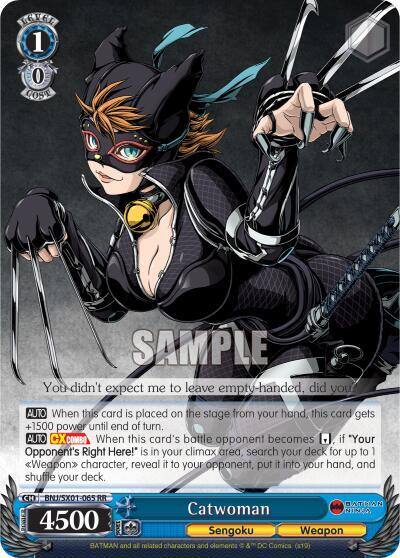Catwoman BNJ/SX01-065 RR Batman Ninja Card